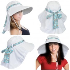 Beach Hat Mujer Summer fashion Sun Blocker Wide Brim Adjustable Drawstring Hikin 742010035770 eb-26286191